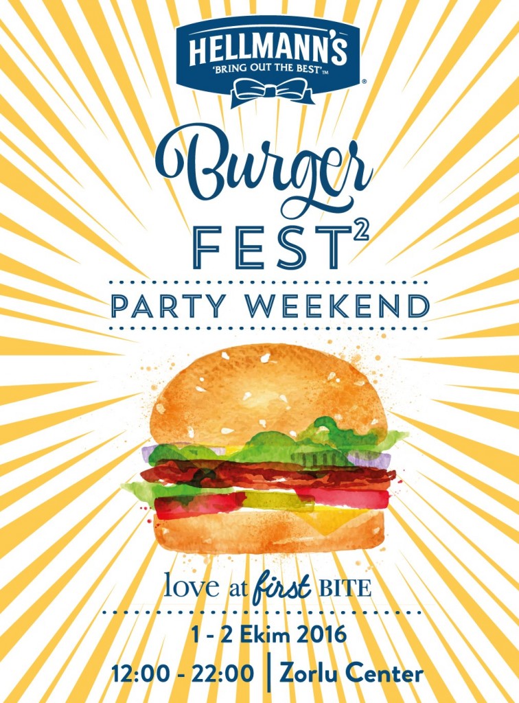 Hellmann's Burger Fest Party Weekend Görsel