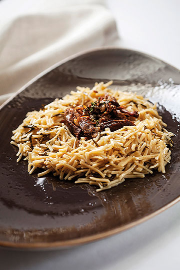 Dana Kuyruklu Zahterli Erişte