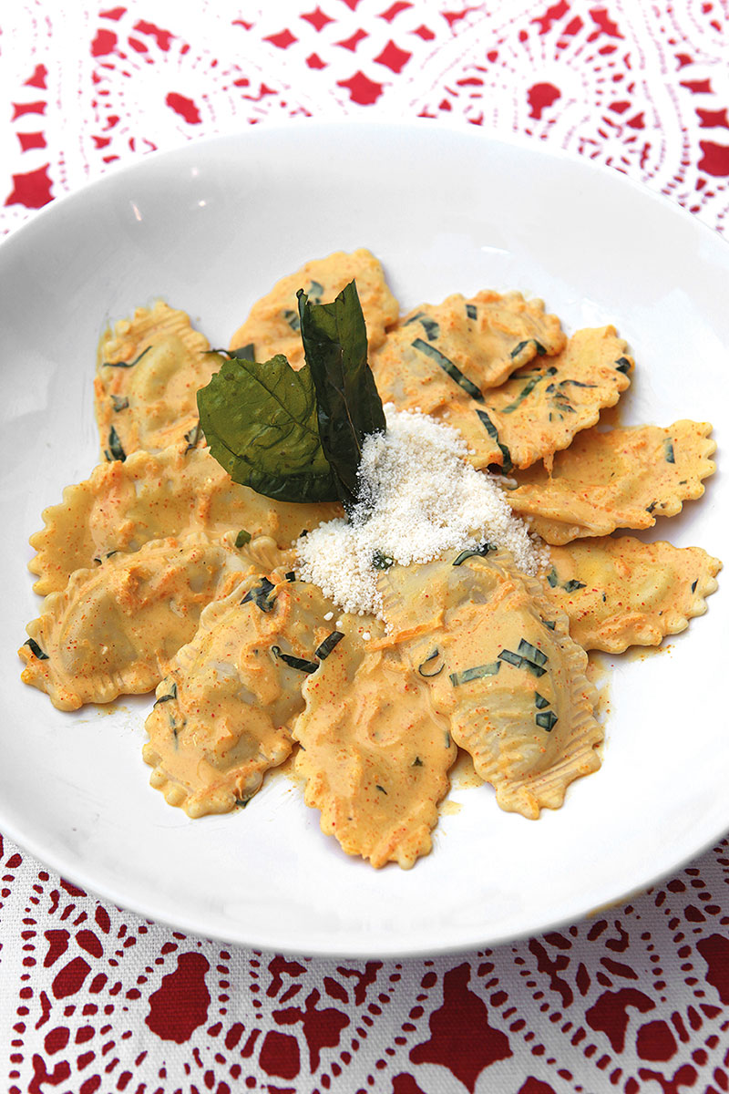 balkabaklı ravioli