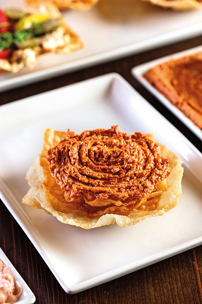 cevizli biber ezmesi