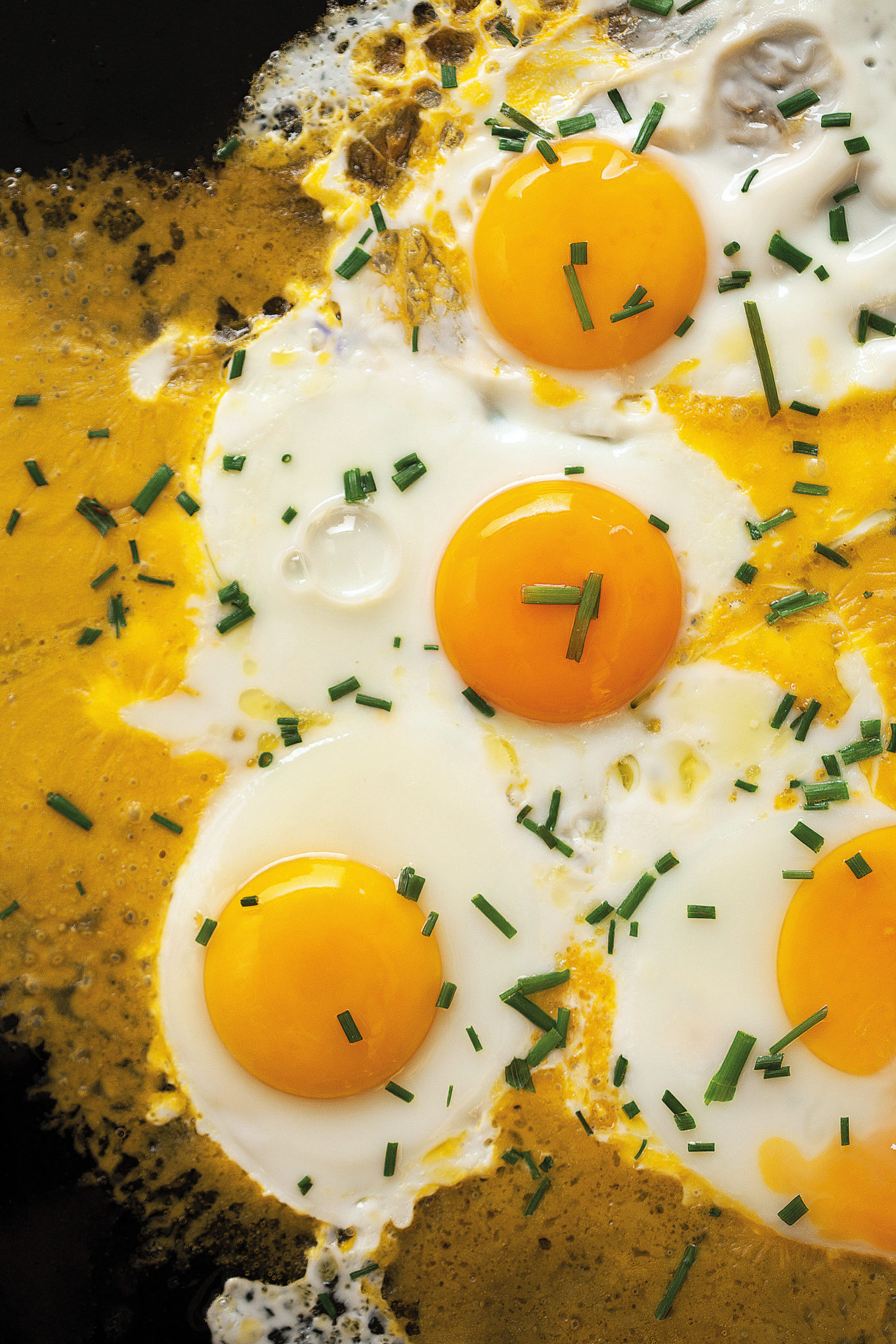 Çeddarlı ve Frenk Soğanlı Göz Yumurta