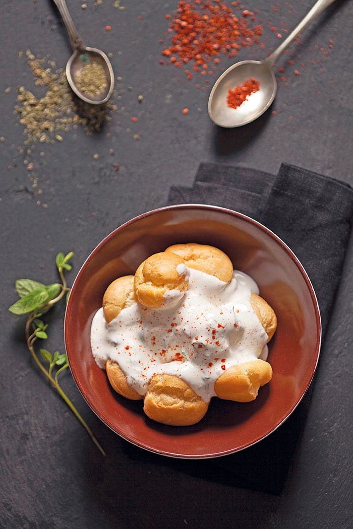 Krem Peynirli Profiterol