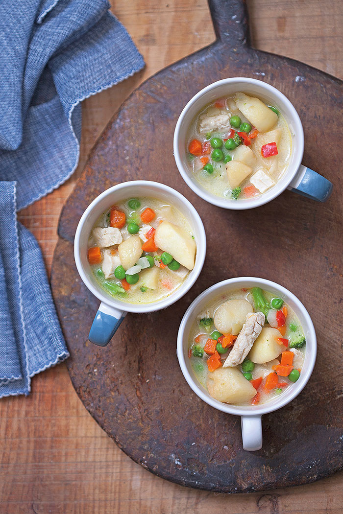 Kremalı ve Tavuk Etli Yemek