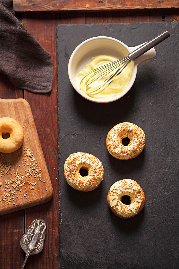 Krem Peynirli Donut Tarifi