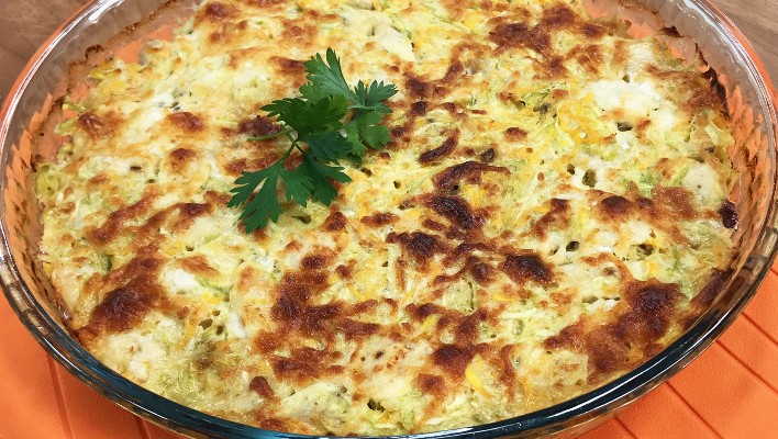 Kremalı Sebzeli Fırında Tavuk