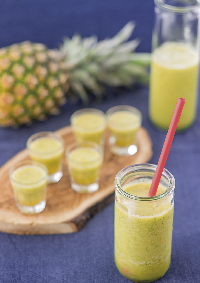 Naneli Ananaslı Smoothie