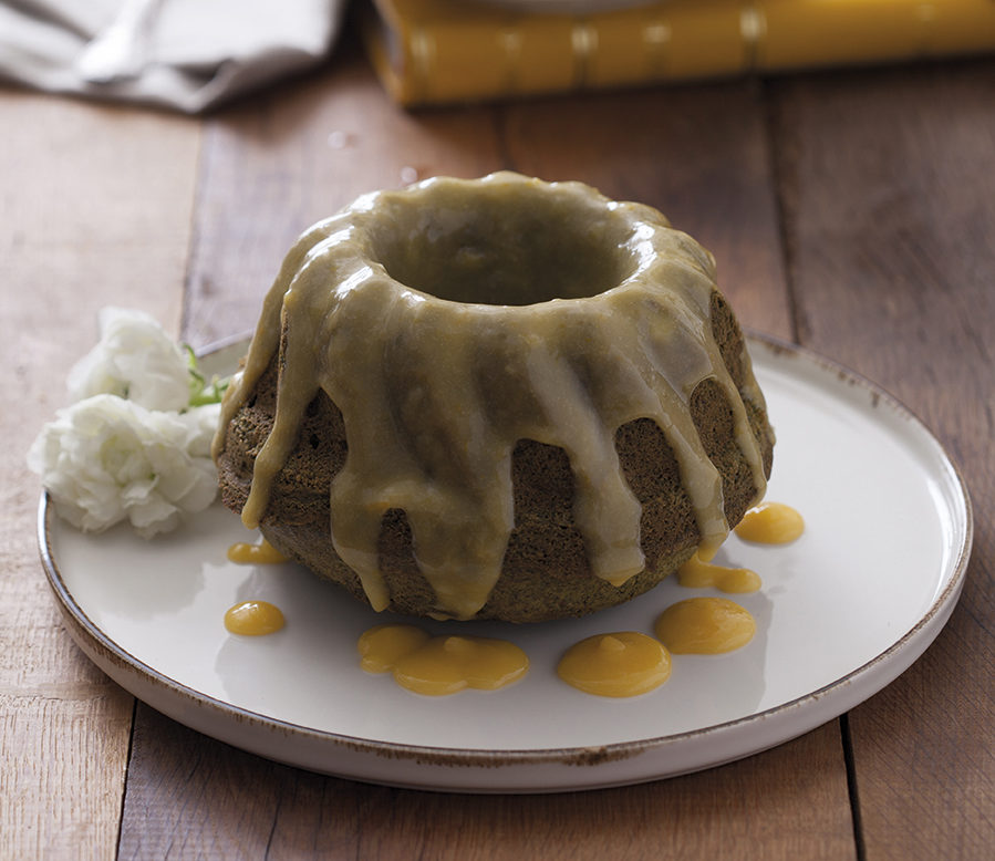 Limon Soslu Ispanaklı Kek