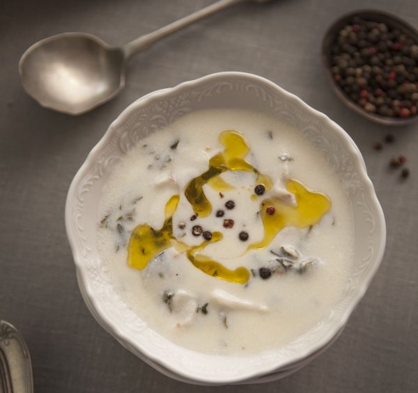 Mısır Unlu ve Kremalı Balık Çorbası