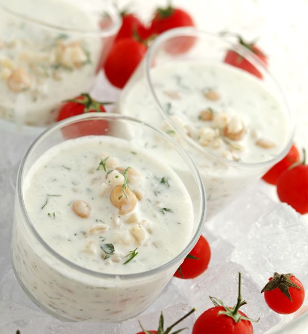 Soğuk Ayran Çorbası