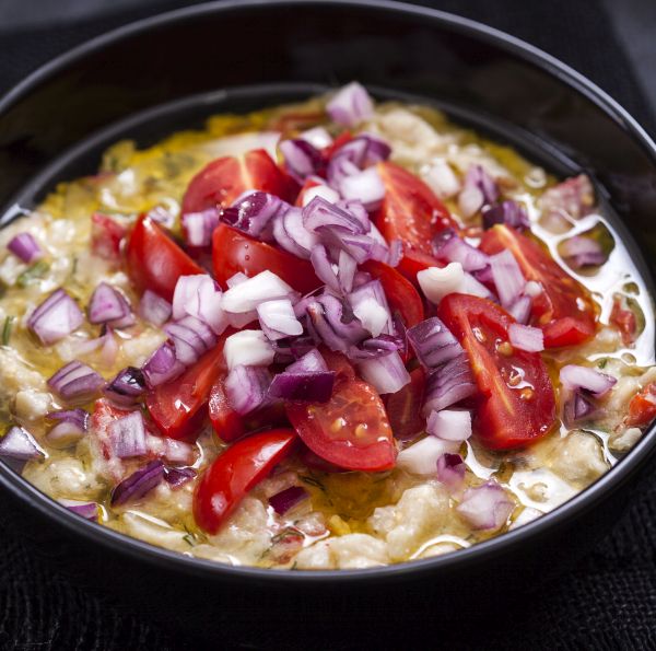 Közlenmiş Patlıcan Salatası