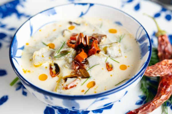 Yoğurtlu Bakla Çorbası