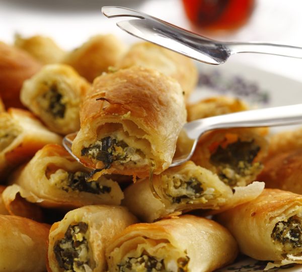 Ispanaklı Rulo Börek