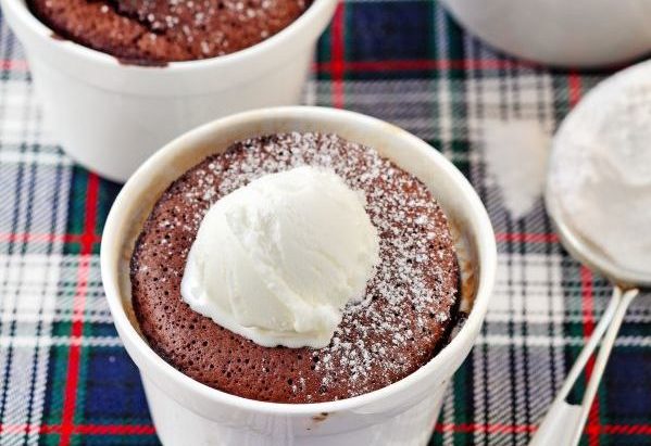 Fındık Kremalı Çikolata Sufle