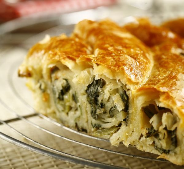 Ispanaklı Gül Börek