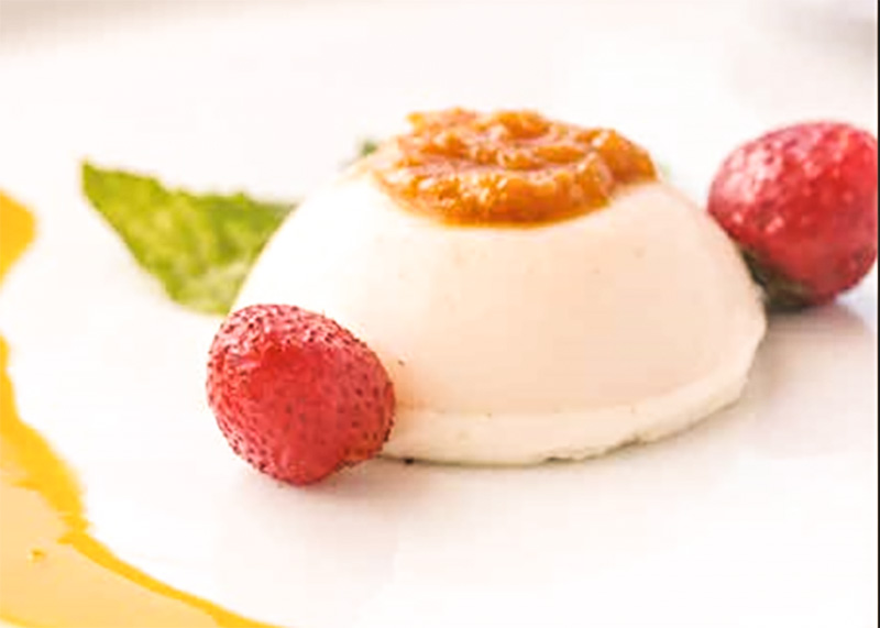 Bodrum Mandalina Panna Cotta