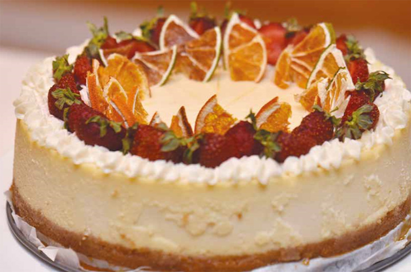 Beyaz Çikolatalı Cheesecake