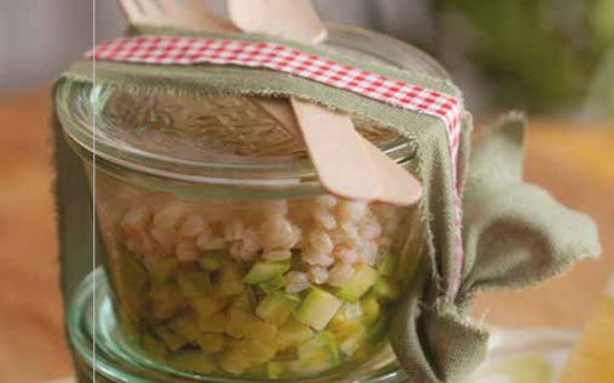 Kabaklı ve Buğdaylı Salata