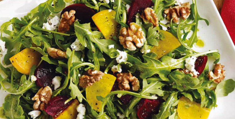 Kavrulmuş Cevizli Pancar Salatası