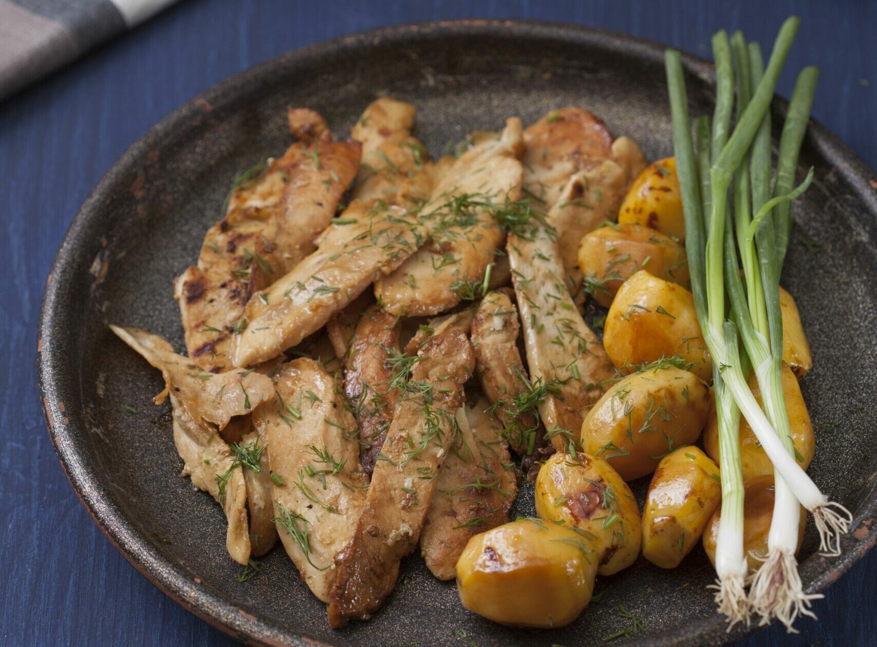 Mandalina ve Limonlu Tavuk Eti