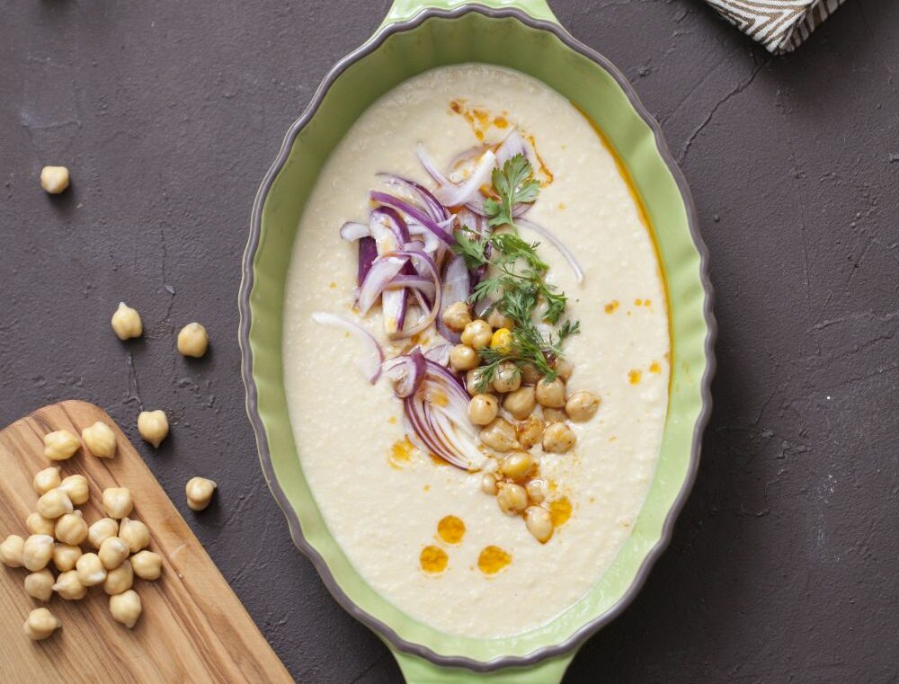 Kırmızı Soğanlı Humus