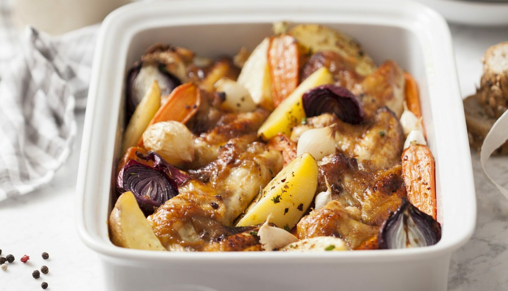 Fırında Soslu Kalça But