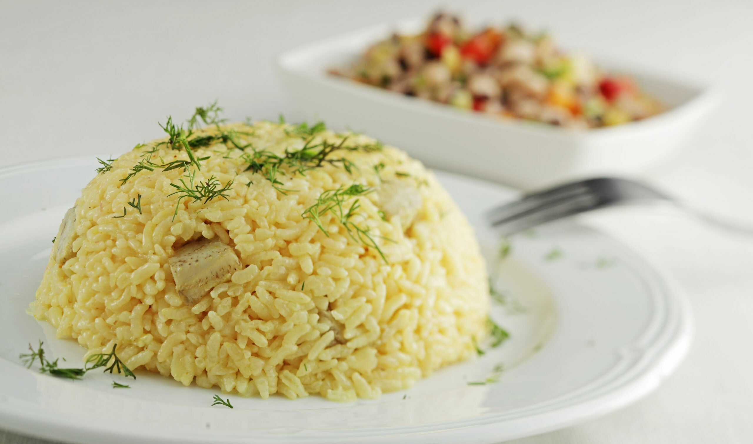 Enginarlı Safranlı Pilav