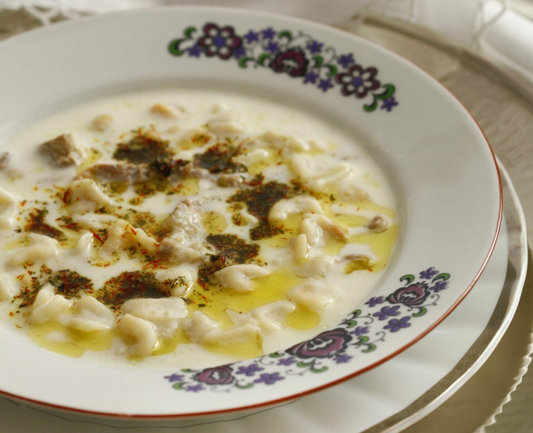 Şiş Börek (Mantı Çorbası)