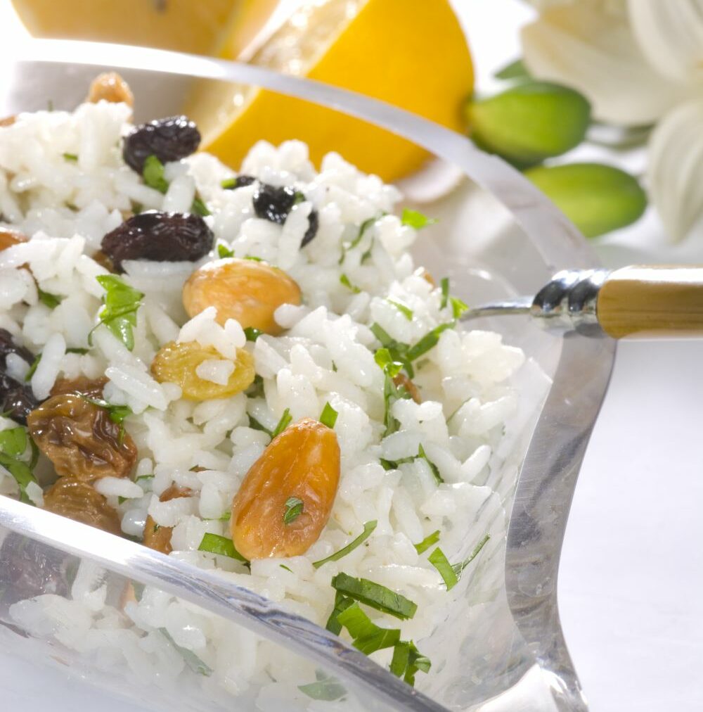 Meyveli Pirinç Salatası