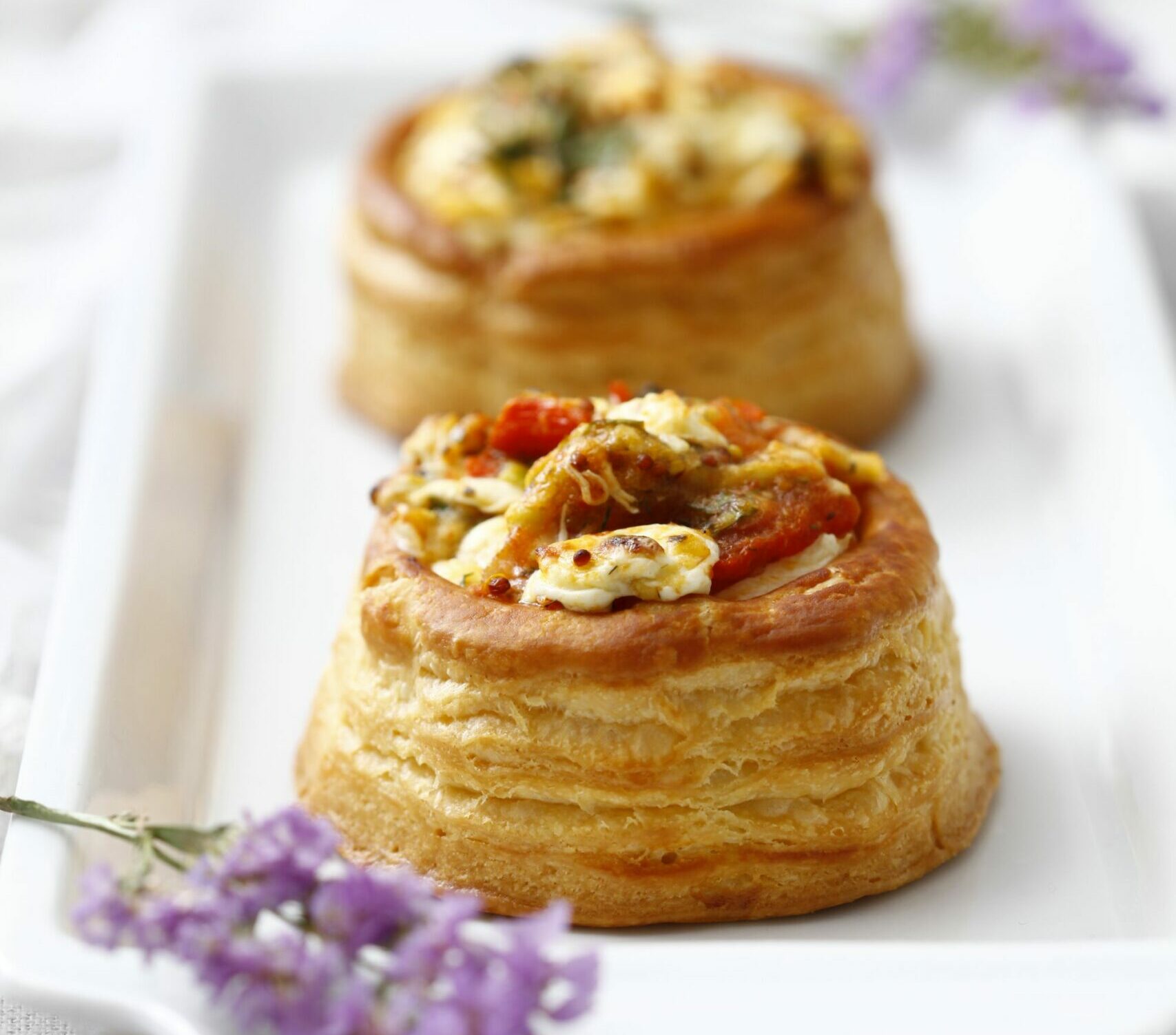 Peynirli ve Patlıcanlı Volovan