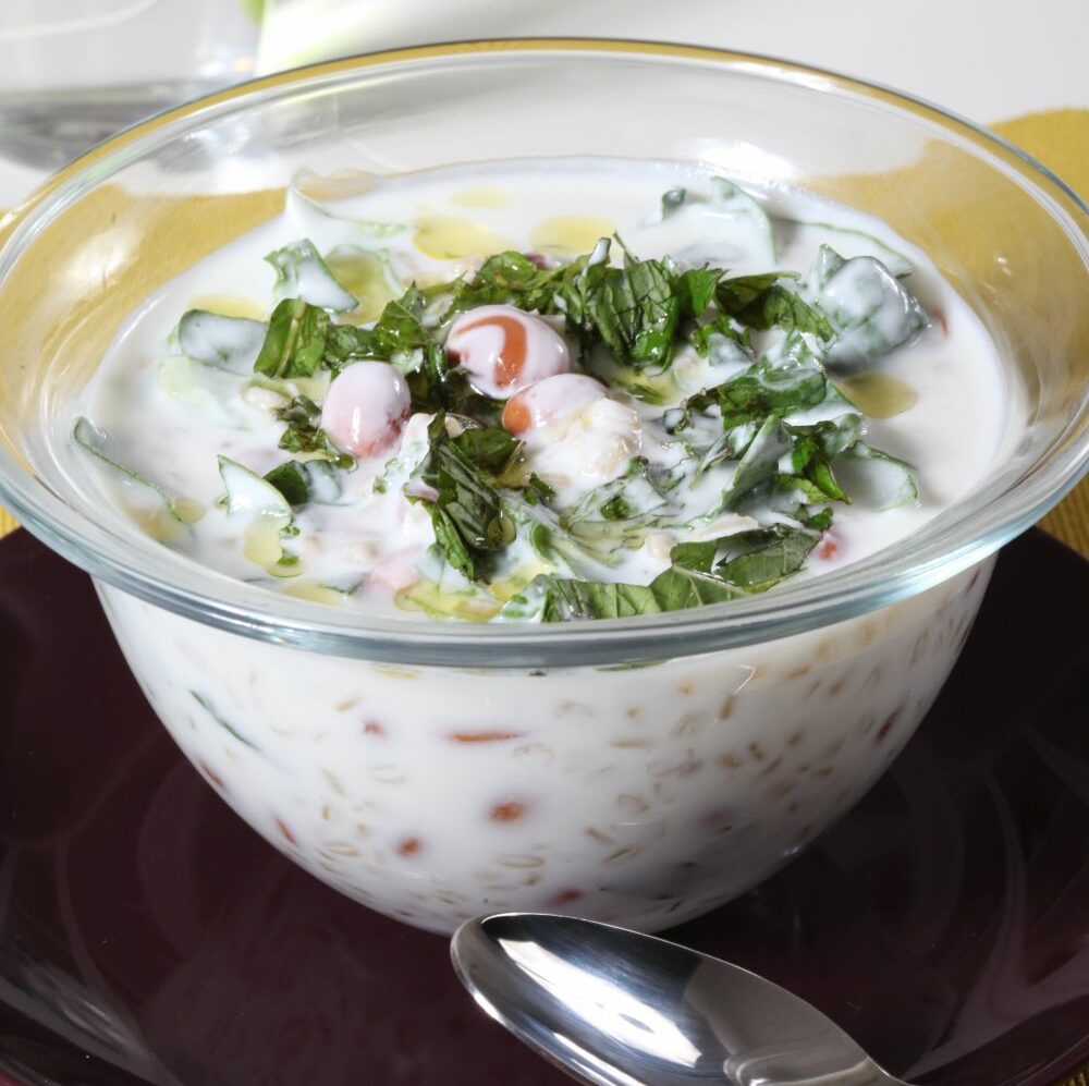 Ispanaklı Soğuk Çorba