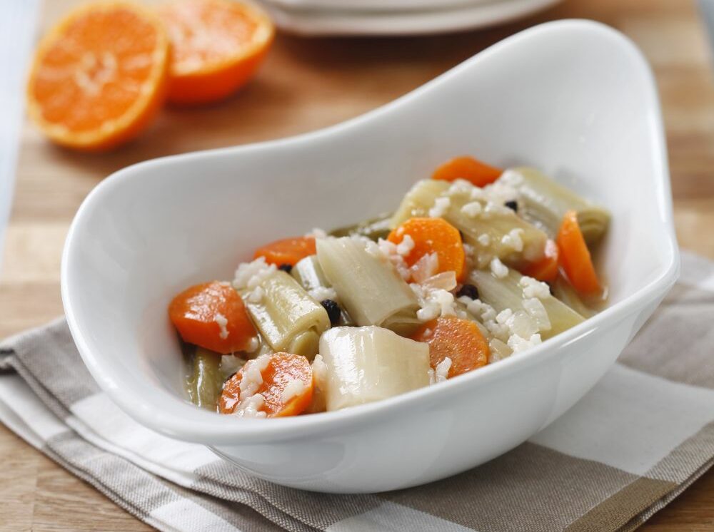 Portakallı Kuş Üzümlü Pırasa