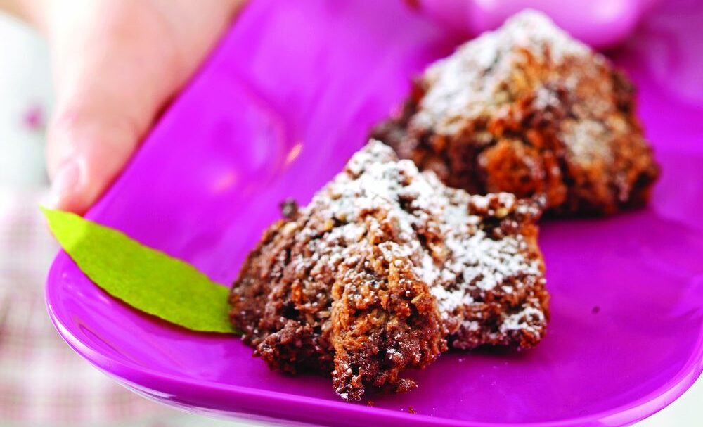 Hindistan Cevizli ve Kakaolu Kurabiye