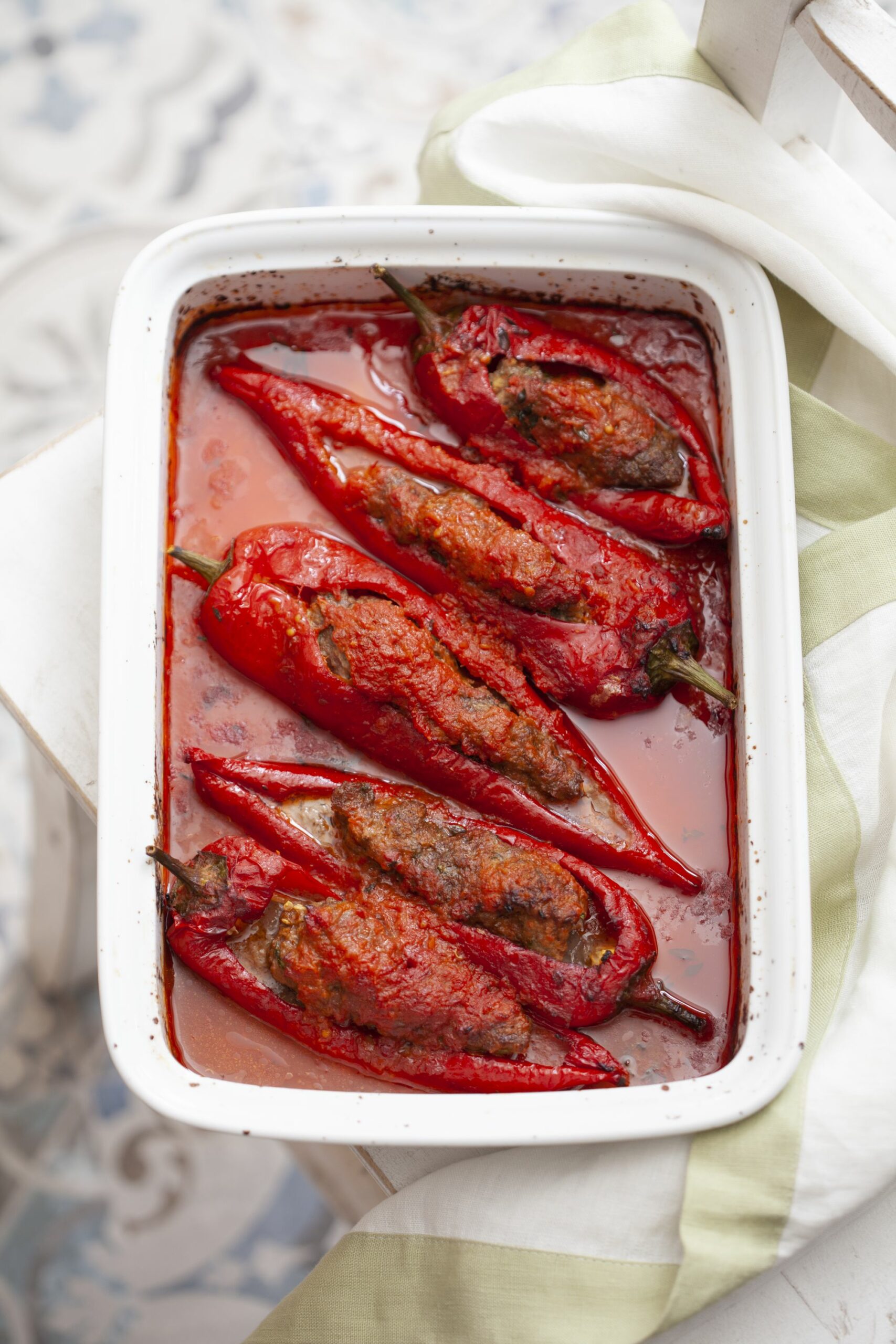 Fırında Köz Biberli Köfte