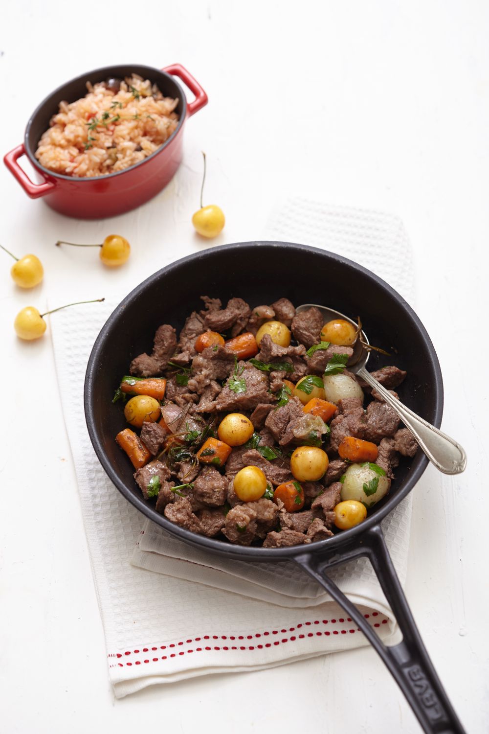 Sarı Kirazlı Dana Kavurma