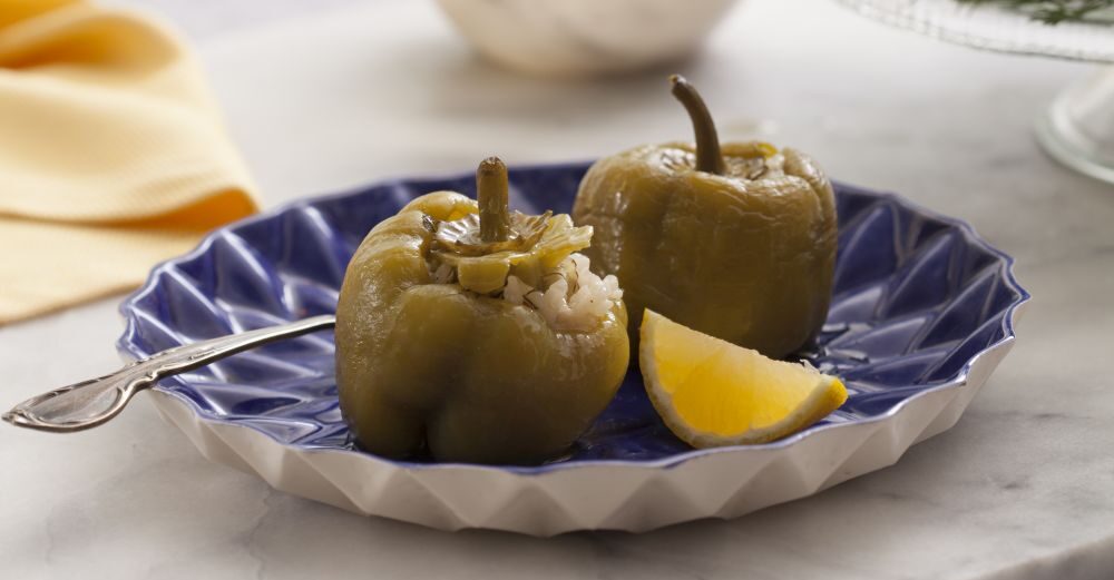 Zeytinyağlı Biber Dolması