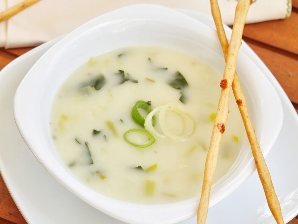 Kremalı Pırasa Çorbası