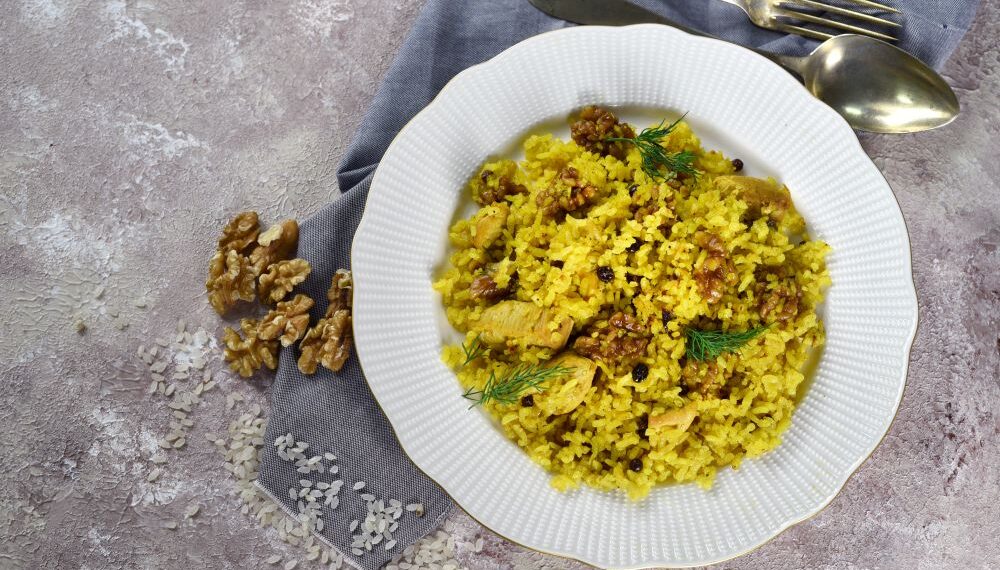 Cevizli Tavuklu İç Pilav (Şef Usulü)