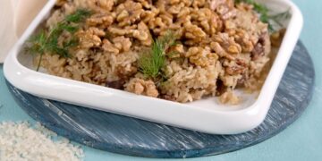 Cevizli Etli İç Pilav