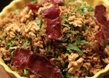 Pastırmalı, Cevizli & Kuş Üzümlü İç Pilav