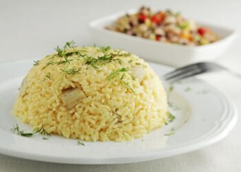 Enginarlı Safranlı Pilav