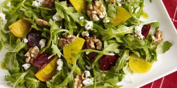Kavrulmuş Cevizli Pancar Salatası