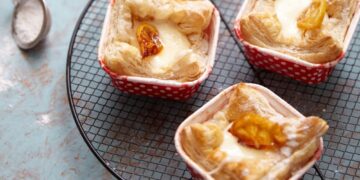 Limon Kremalı Milföy Çanakları